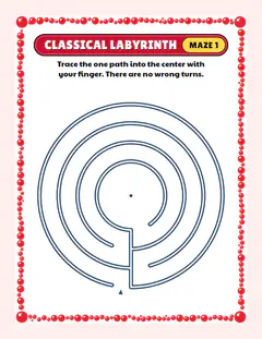 Finger: Finger rings, a classical labyrinth