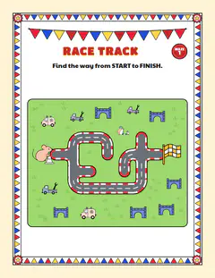 Race day: Across town, a road maze