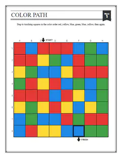 Puzzler: Color Pendulum, a color path puzzle