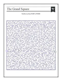 Expert: The Grand Square, a shape maze